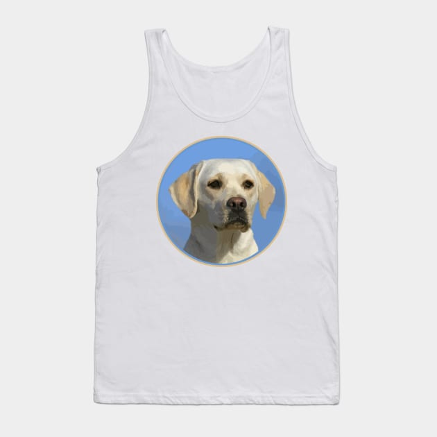 Yellow Labrador Retriever! Especially for Lab owners! Tank Top by rs-designs